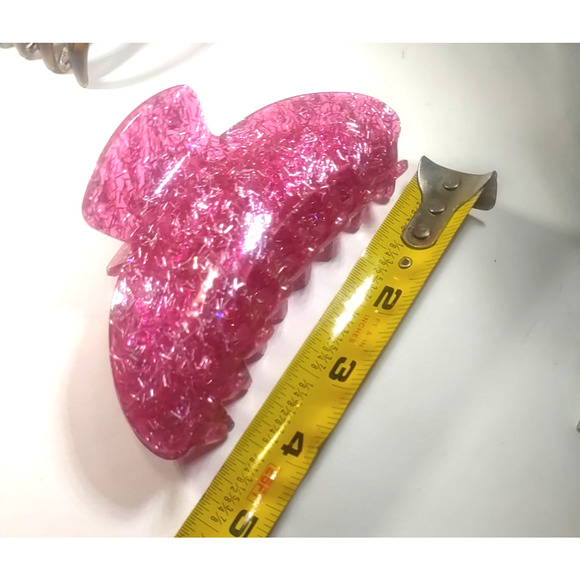 Hair Barrette Clip Combs Acrylic Large Messy Bun - Picture 6 of 11